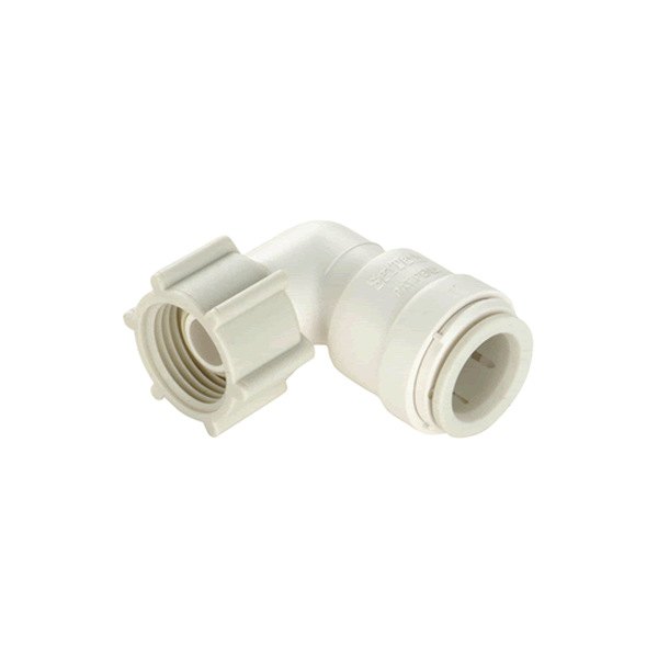 SeaTech® - 1/2" CTS to 1/2" NPS(F) 90° Plastic White Elbow Pipe/Pipe Adapter