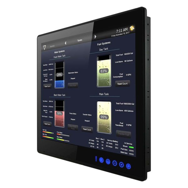 SeaTronx® - ECDIS Commercial 19" Touchscreen Display
