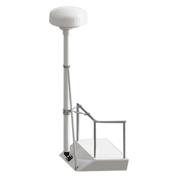 Seaview® - 8' Pole Kit for 18"-24" Radar with 48" Strut and 1 Rail Stand-off Kit