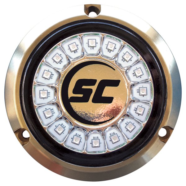 Shadow Caster® - SCM-16 4" Great White 7000 lm Surface Mount Underwater LED Light