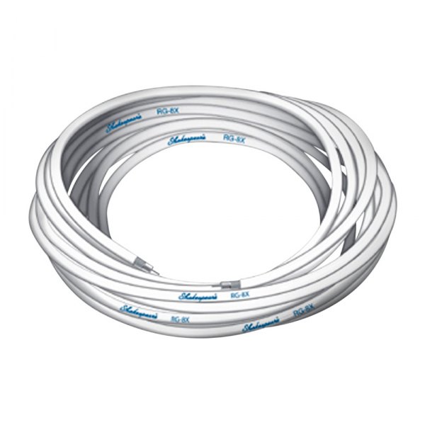 Shakespeare® - RG8X 50' Coaxial Cable with Bare Wires Connectors