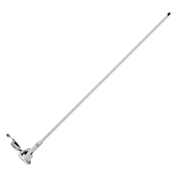 Shakespeare® - Classic 5' 3 dB White VHF Antenna with Cable Pigtail and Mount