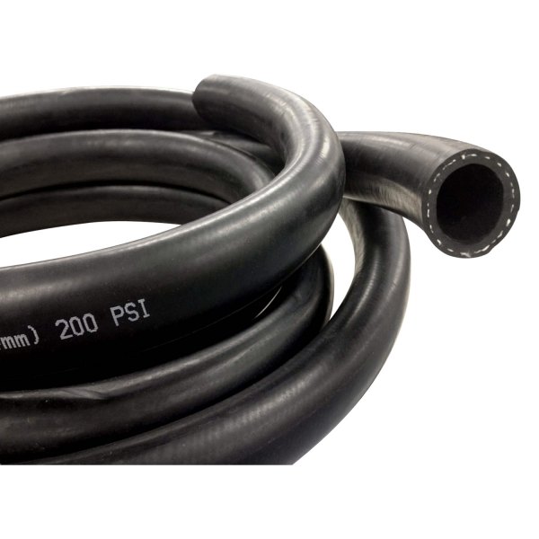 Shields Hose® - 1350 1/2" D x 50' L Black EPDM Heavy Duty Water/Heater Hose