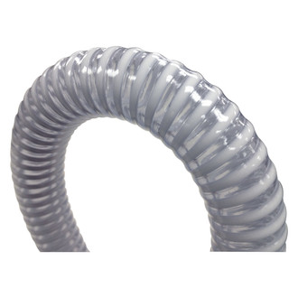 Shields Hose® - 1-1/2" D x 50' L Clear/White PVC Extra Heavy Duty/Commercial Grade Bilge/Livewell Hose