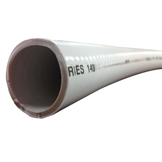 Shields Hose® 116-148-1003W - 1" D x 10' L White PVC Vac Extra Heavy Duty Bilge/Livewell Hose