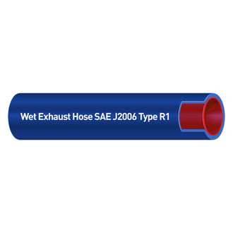 Shields Hose® - Nautiflex 3" x 3' Blue Silicone Exhaust Hose
