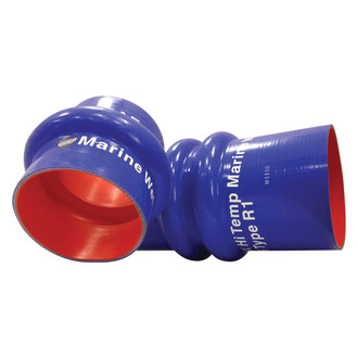 Shields Hose® - 6" x 14" Silicone Exhaust Hose with Reinforced Fabric