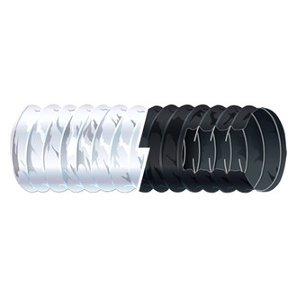 Shields Hose® - 50' L x 3" D Black Vinyl Ventilation Hose