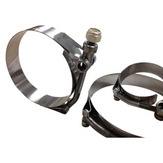 Shields Hose® 18-720-6000S - 6.18"-6.84" D Stainless Steel T-Bolt Hose Clamp for Nautiflex Exhaust Hoses, 1 Piece