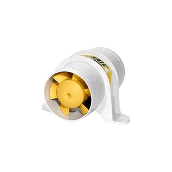 SHURflo® - Yellowtail™ 12 V 120 CFM In-Line 6-Blade Water Resistant Bilge Blower
