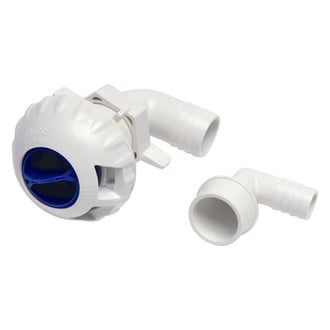 SHURflo® - Nylon Low Profile Full Port Fill Valve with 3/4" & 1-1/8" Full Port Elbow Fittings
