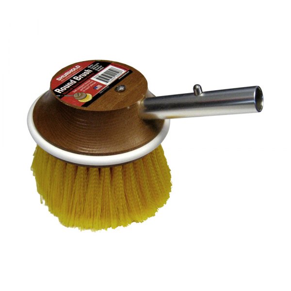 Shurhold® - 5" D Polystyrene Yellow Soft Round Special Application Brush