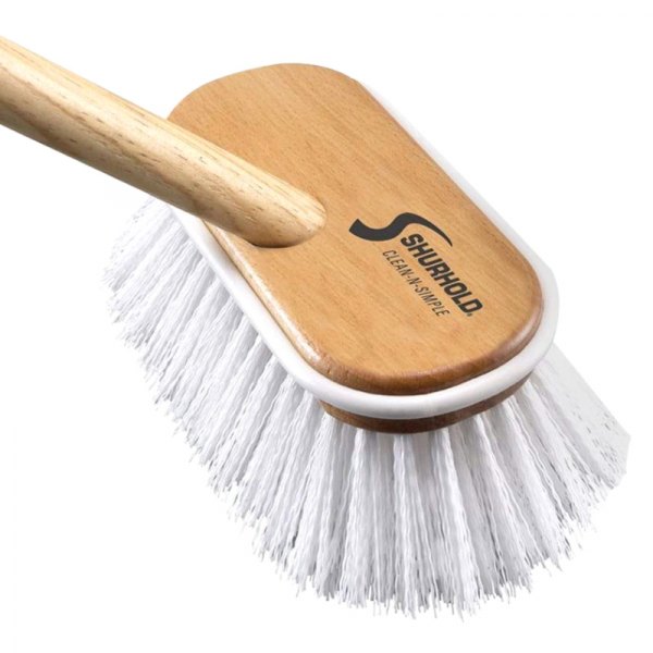 Shurhold® - 6" L Stiff Brush with 48" Handle