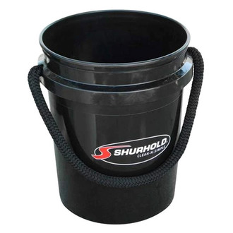 Shurhold® - World's Best 5 gal Black Bucket with Rope Handle