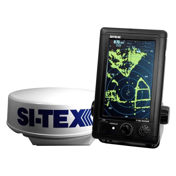 SI-TEX® - T-760 Series 4kW 18" Radome Radar System with 7" Display