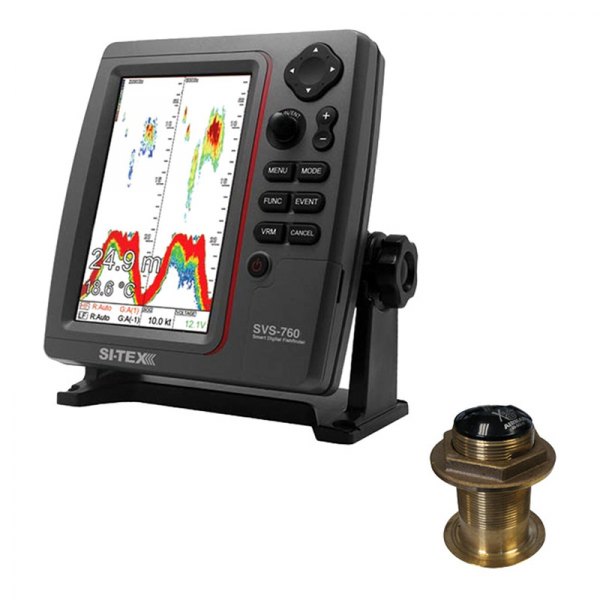 SI-TEX® - SVS-760 7.5" Fish Finder with B60-12 Transducer