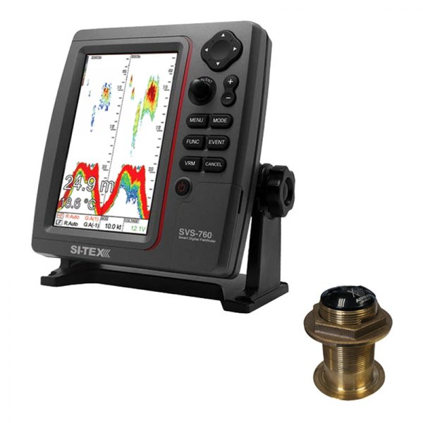 SI-TEX® - SVS-760 7.5" Fish Finder with B60-20 Transducer