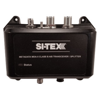 SI-TEX® MDA-5 - MDA-5 Class B+ AIS Transceiver with Antenna Splitter