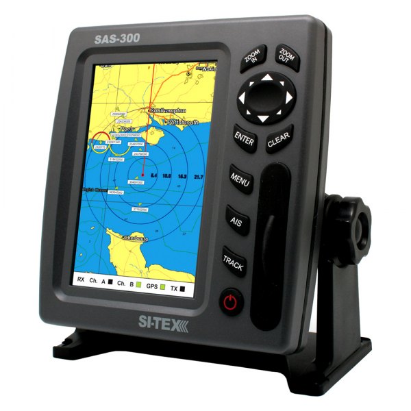 SI-TEX® - SAS-300 7" Class B AIS Transceiver with Internal GPS Antenna