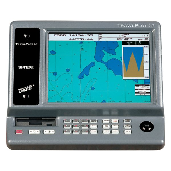 SI-TEX® - Trawl Plot 12" GPS Chartplotter w/o Charts