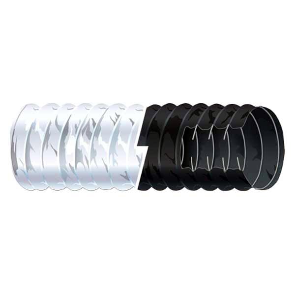 Sierra® - Shields 402 50' L x 3" D Black PVC Ventilation Hose