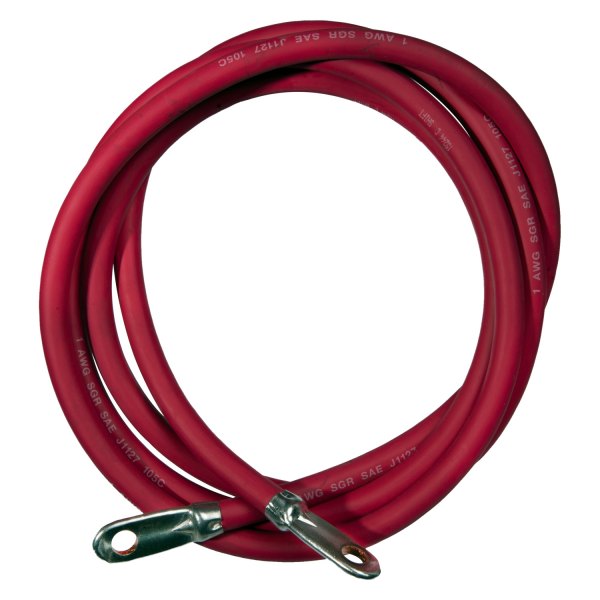 Sierra® - 1 AWG 96" Red Battery Cable