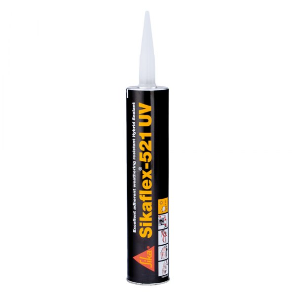 SikaFlex® - 521UV 10.3 oz. White Resistant LM Adhesive