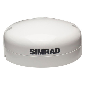 Simrad® - GS25 White GPS Antenna with 9' NMEA Cable and Pole Mount