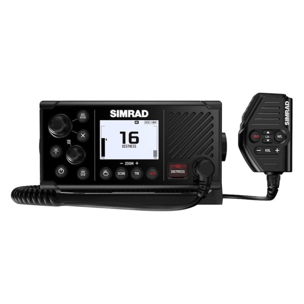 Simrad® - RS40 25W RF/30W Hailer Black Fixed Mount VHF Radio