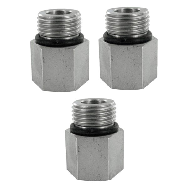 Simrad® - ORB-5 to 1/4" NPT Hydraulic Fitting Kit, 3 Pack