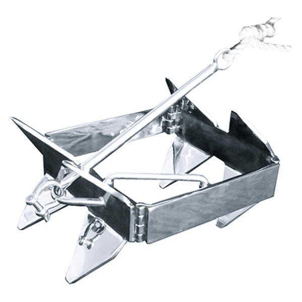 Slide Anchor® - 13 lb Galvanized Steel Box Anchor with Bag