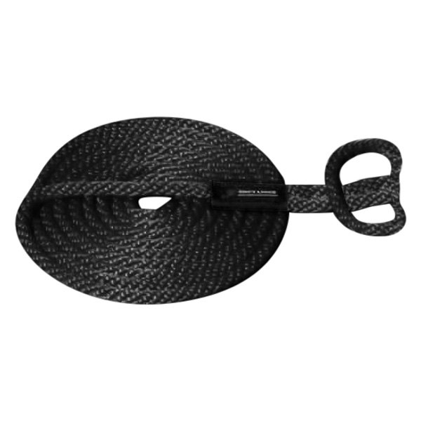 Image may not reflect your exact product! Soft Lines® - 3/8" D x 15' L Black Boat Dock Line