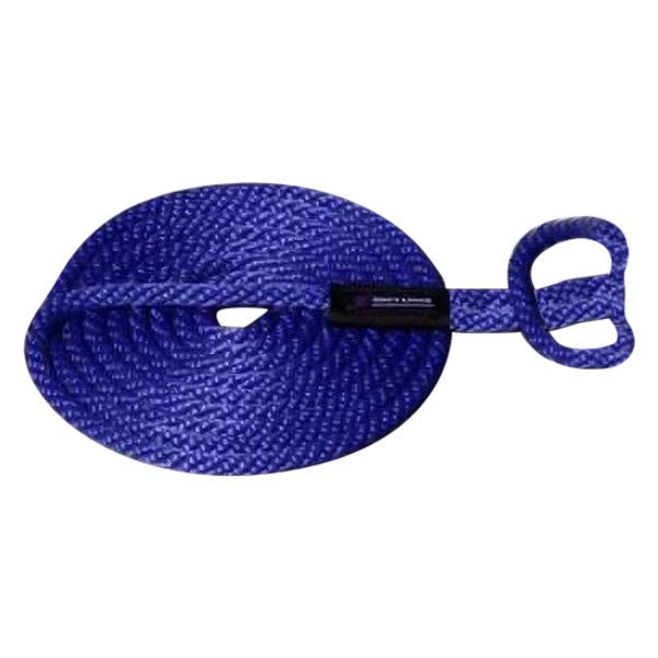 Image may not reflect your exact product! Soft Lines® - 1/2" D x 15' L Pacific Blue Boat Dock Line/Mooring Rope
