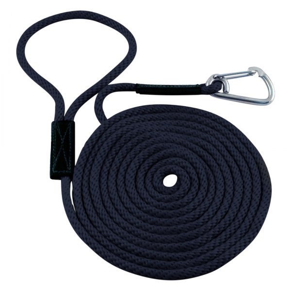 Image may not reflect your exact product! Soft Lines® - 3/8" D x 20' L Navy Boat Launch Line