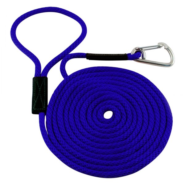 Image may not reflect your exact product! Soft Lines® - 3/8" D x 20' L Pacific Blue Boat Launch Line