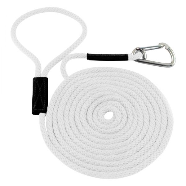 Image may not reflect your exact product! Soft Lines® - 3/8" D x 20' L White Boat Launch Line