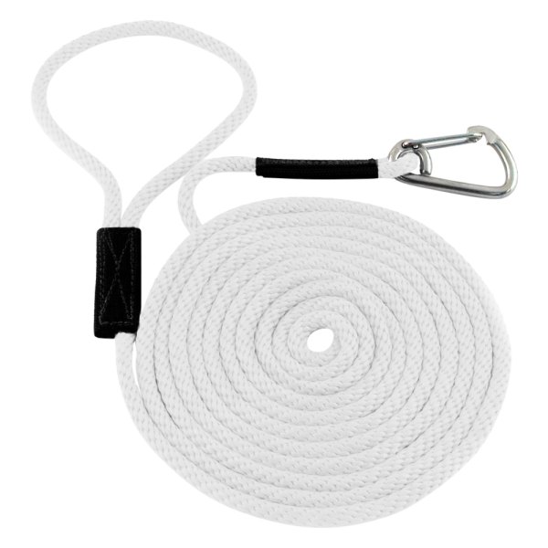 Image may not reflect your exact product! Soft Lines® - 1/2" D x 25' L White Boat Launch Line