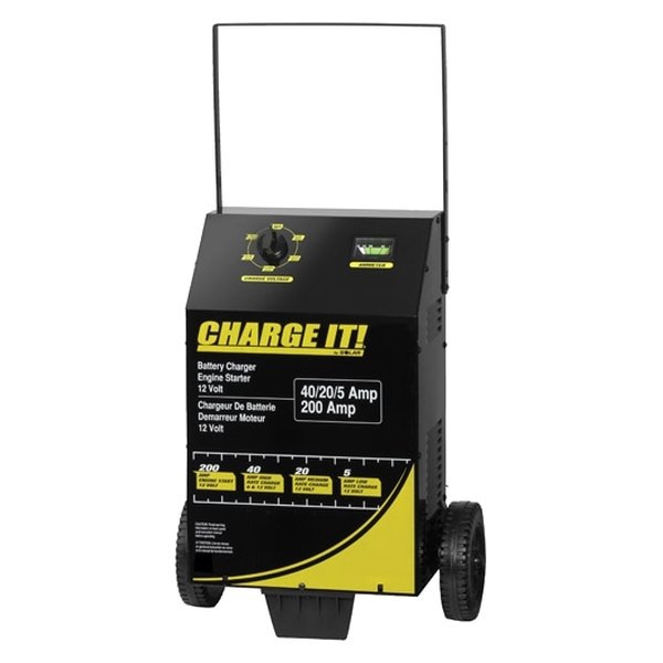 Solar® - 12v Wheeled Battery Charger and Engine Starter