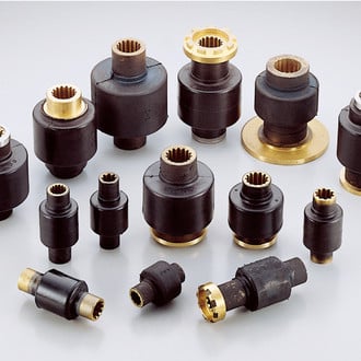 SOLAS Propellers® 1702501 - Rubber/Bronze Hub Kit with 14 Tooth Spline Hub for BRP