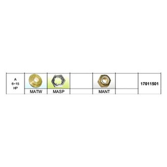 SOLAS Propellers® - Propeller Installation Hardware for 15 hp Mercury
