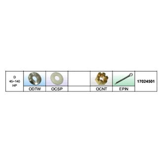 SOLAS Propellers® - Propeller Installation Hardware for 35 hp BRP