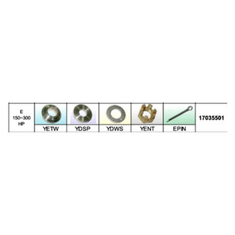 SOLAS Propellers® - Propeller Installation Hardware for 130 hp Yamaha