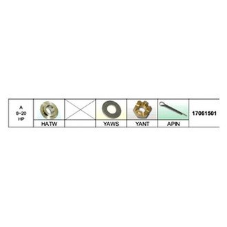 SOLAS Propellers® - Propeller Installation Hardware for 8 hp Honda