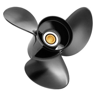 SOLAS Propellers® - Amita 3 Series 3-Blade Thru Hub Exhaust Propeller with 15 Tooth Spline Hub for 150 hp Yamaha Engine