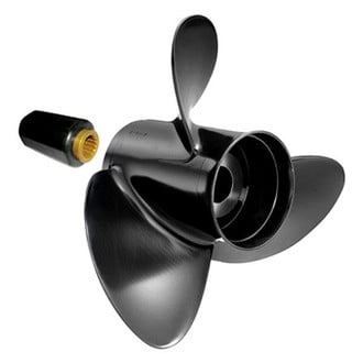 SOLAS Propellers® - Rubex 3 Series 3-Blade Thru Hub Exhaust Propeller for 115 hp Mercury Engine