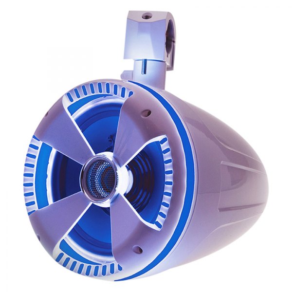 Soundstream® - 6.5" RGB Speaker LED Light Ring for WTS Speakers