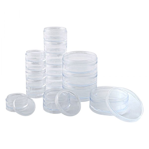 South Bend® - 1-1/2" D Clear Screw Stack Jars