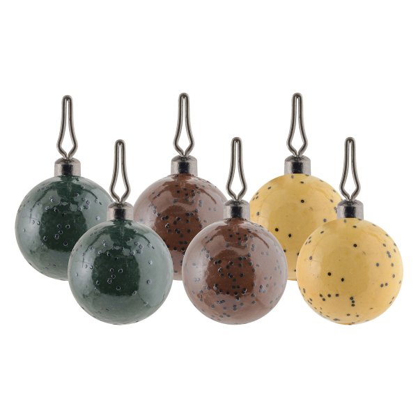 South Bend® - 3/8 oz. Round Drop Shot Weights, 6 Pieces