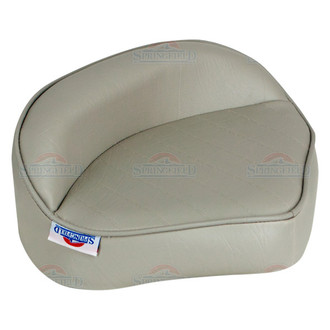 Springfield Marine® - Pro Stand-Up 5.5" H x 15.5" W x 11" D Gray Stand-Up Economy Boat Seat W/O Substrate
