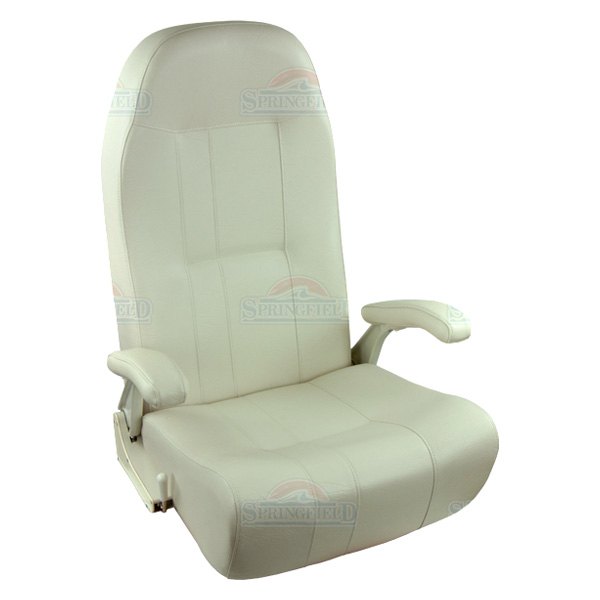  Springfield Marine® - Norwegian 34" H x 19" W x 23" D White Helm Seat